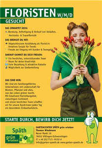 Floristen W/M/D gesucht