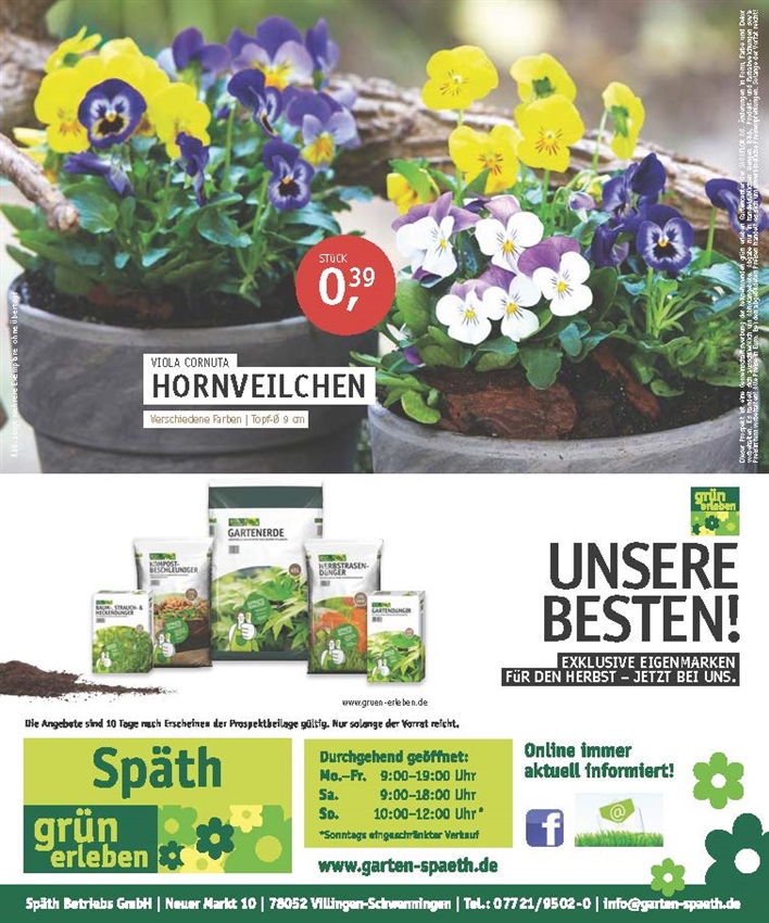Späth Ihr Gartencenter in VillingenSchwenningen