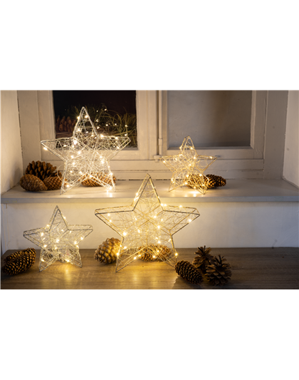 DEKORATIVE BELEUCHTUNG IN DER WEIHNACHTSZEIT FüR INNEN.